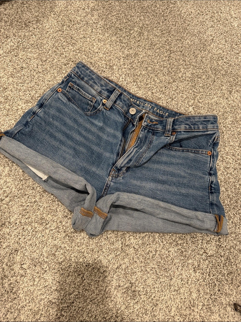 American Eagle Outfitters Blue Denim Jean Shorts